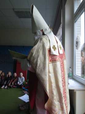 Der Nikolaus im Kindergarten